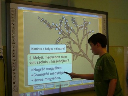 Interaktív tábla gyakorlati alkalmazása